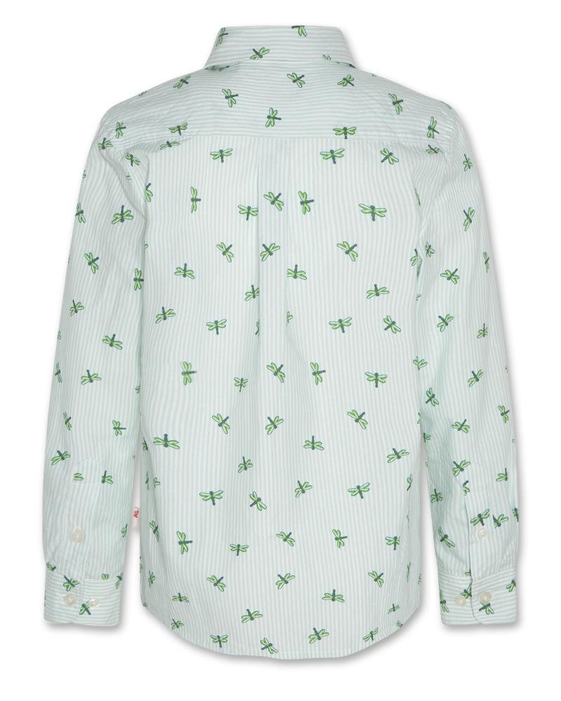 Tim Pocket Dragonfly Shirt - Ocean