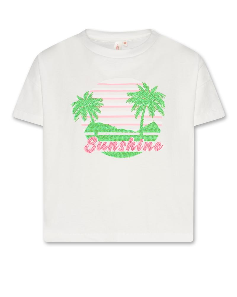 Kenza T-Shirt Sunshine - Offwhite