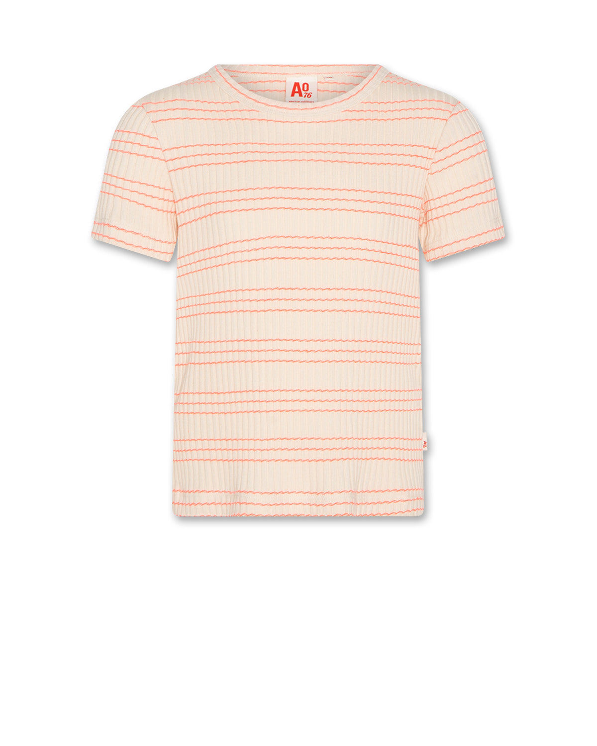 Emi T-Shirt Logo Stripe - Sahara