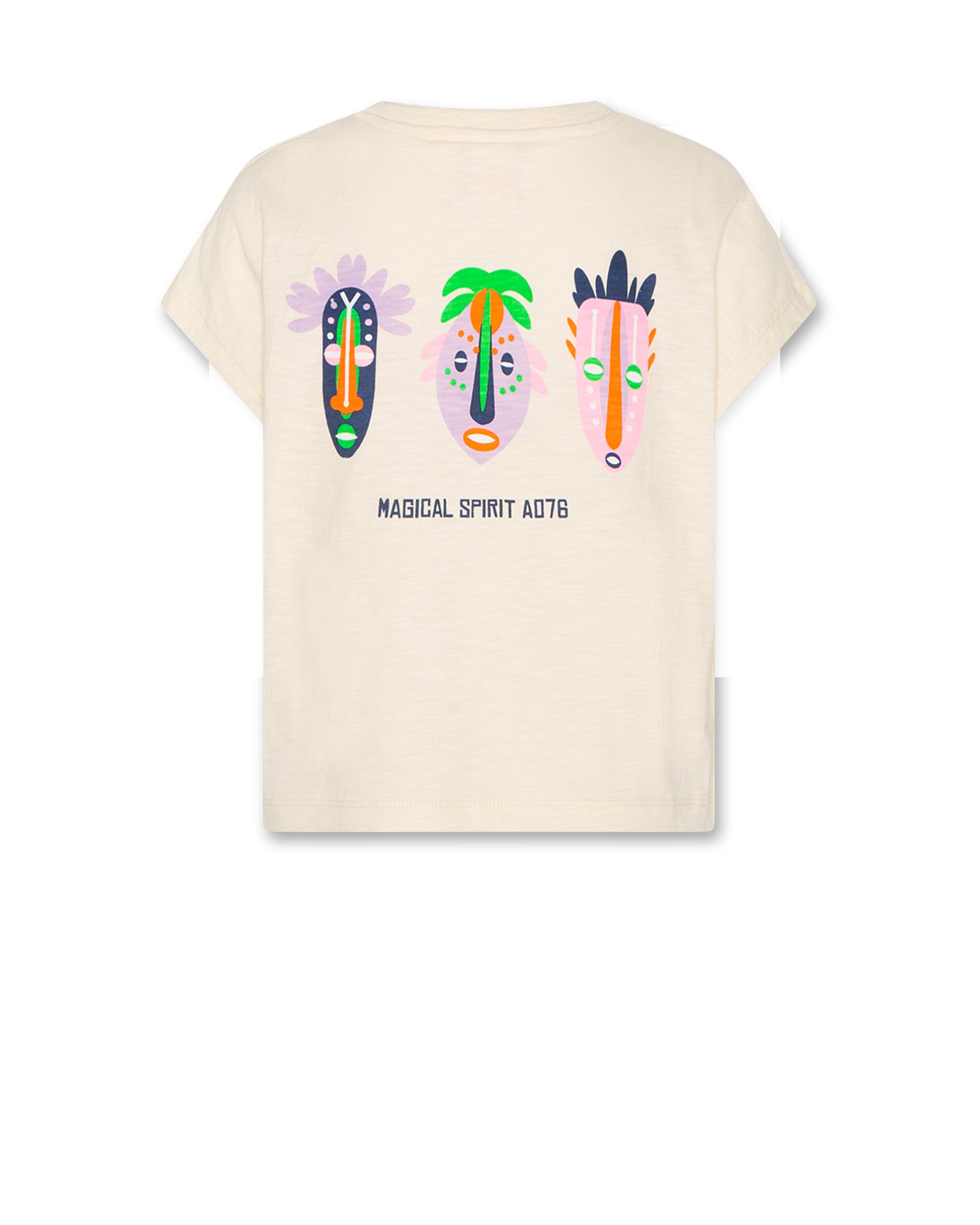 Bo T-Shirt Mask F+B - Sahara