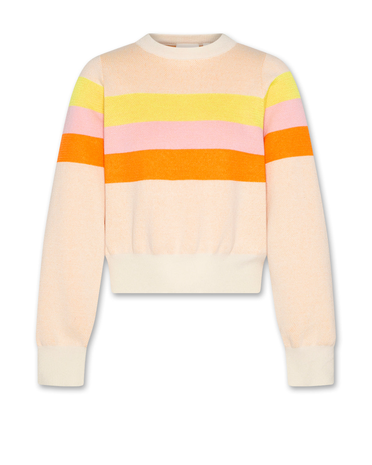 Jess C-Neck Stripe - Multicolour