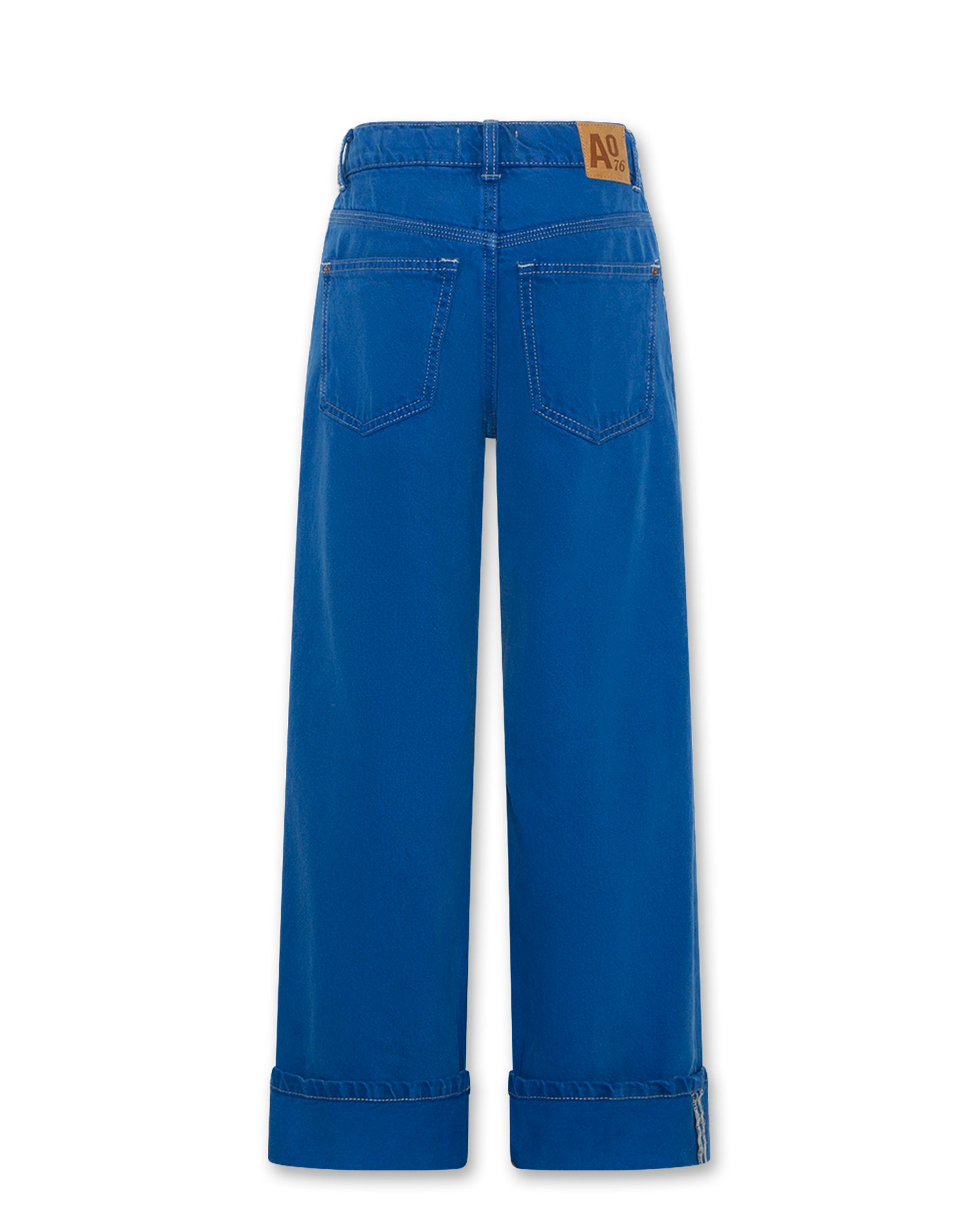 Sophie Overdye Pants - Bright Blue