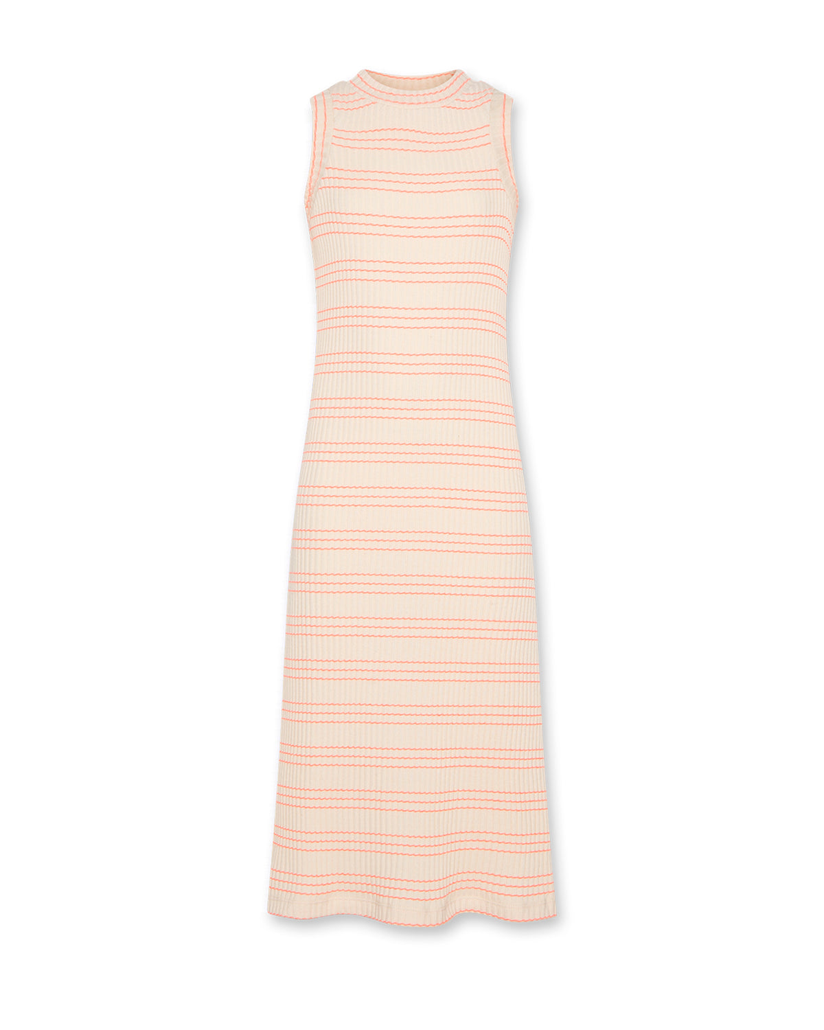 Jo Dress Logo Stripe - Sahara