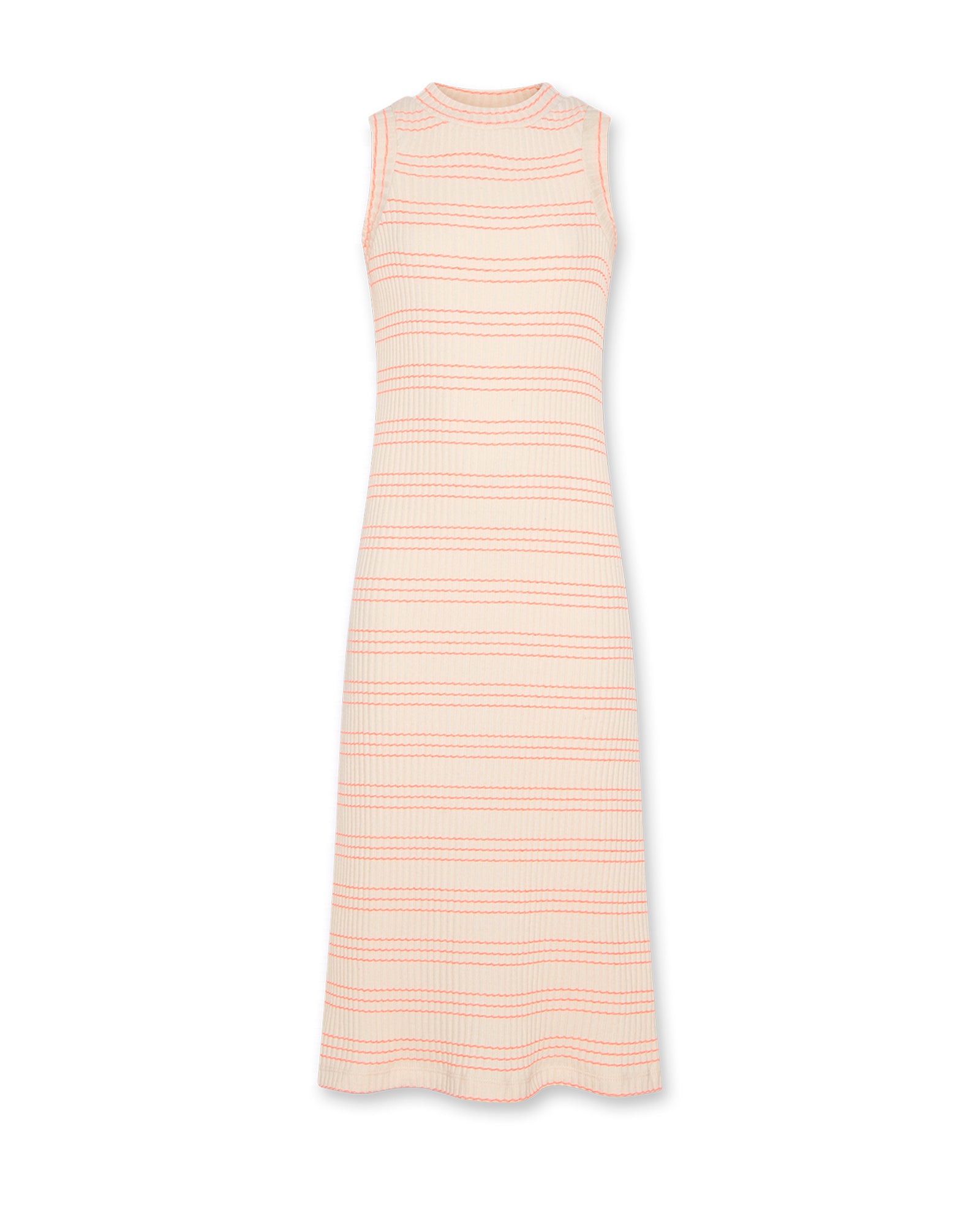 Jo Dress Logo Stripe - Sahara