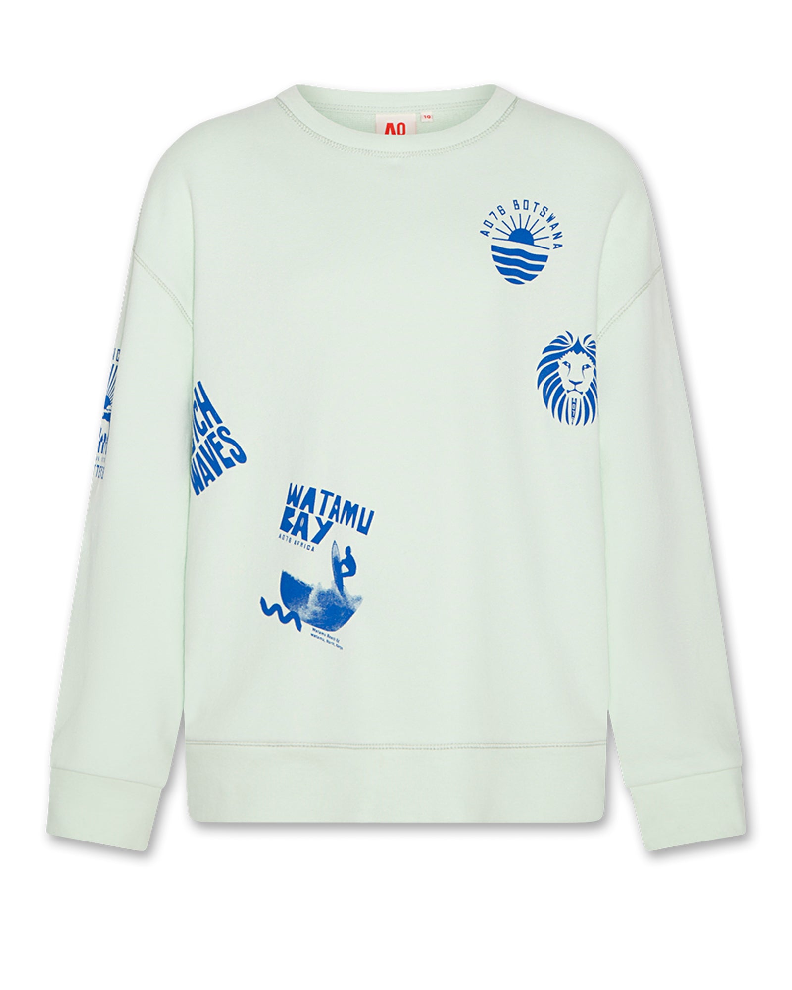 Oscar Sweater Stickers - Light Green