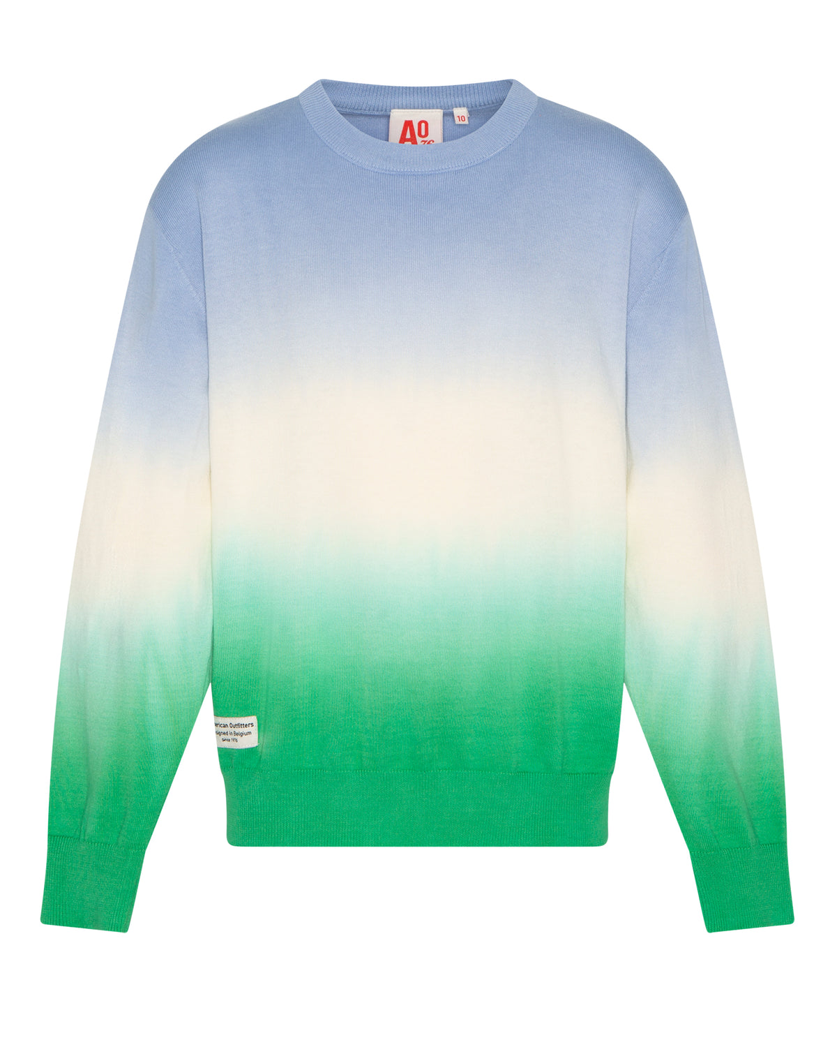 Akan C-Neck Dipdye - Green