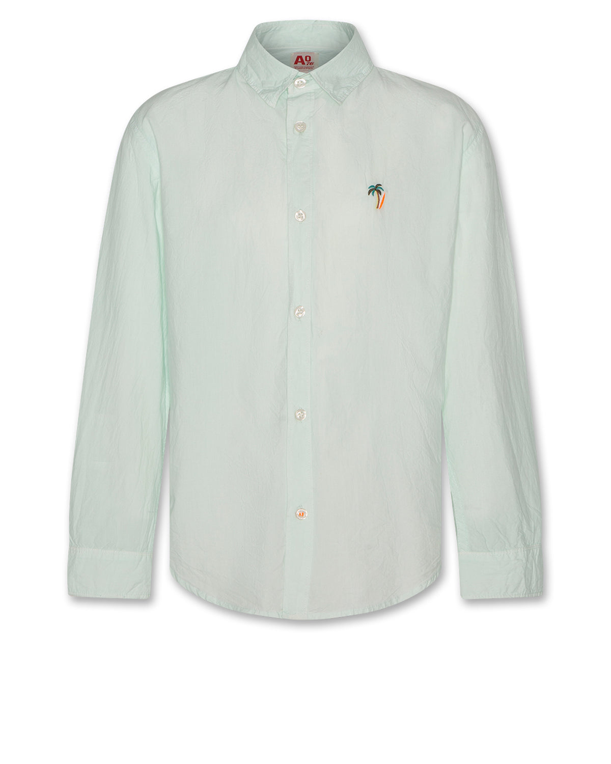 Alan Palmtree Shirt - Aqua