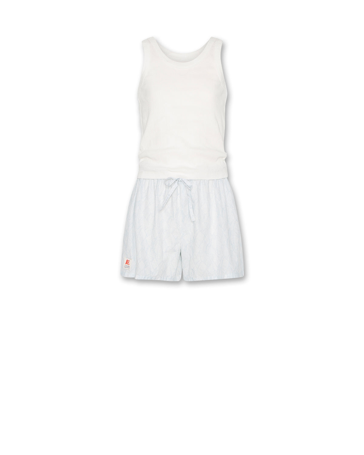 La Pajamas Shorts+Top G - Tia Banana Blue