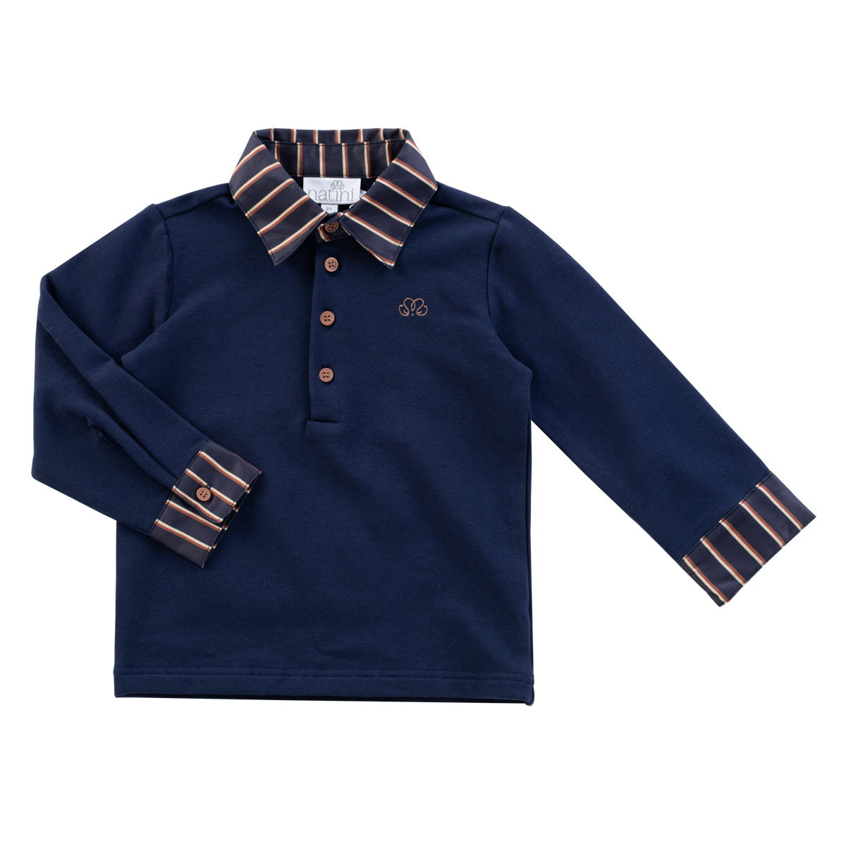 Polo Paul Stripes - Bleu Foncé