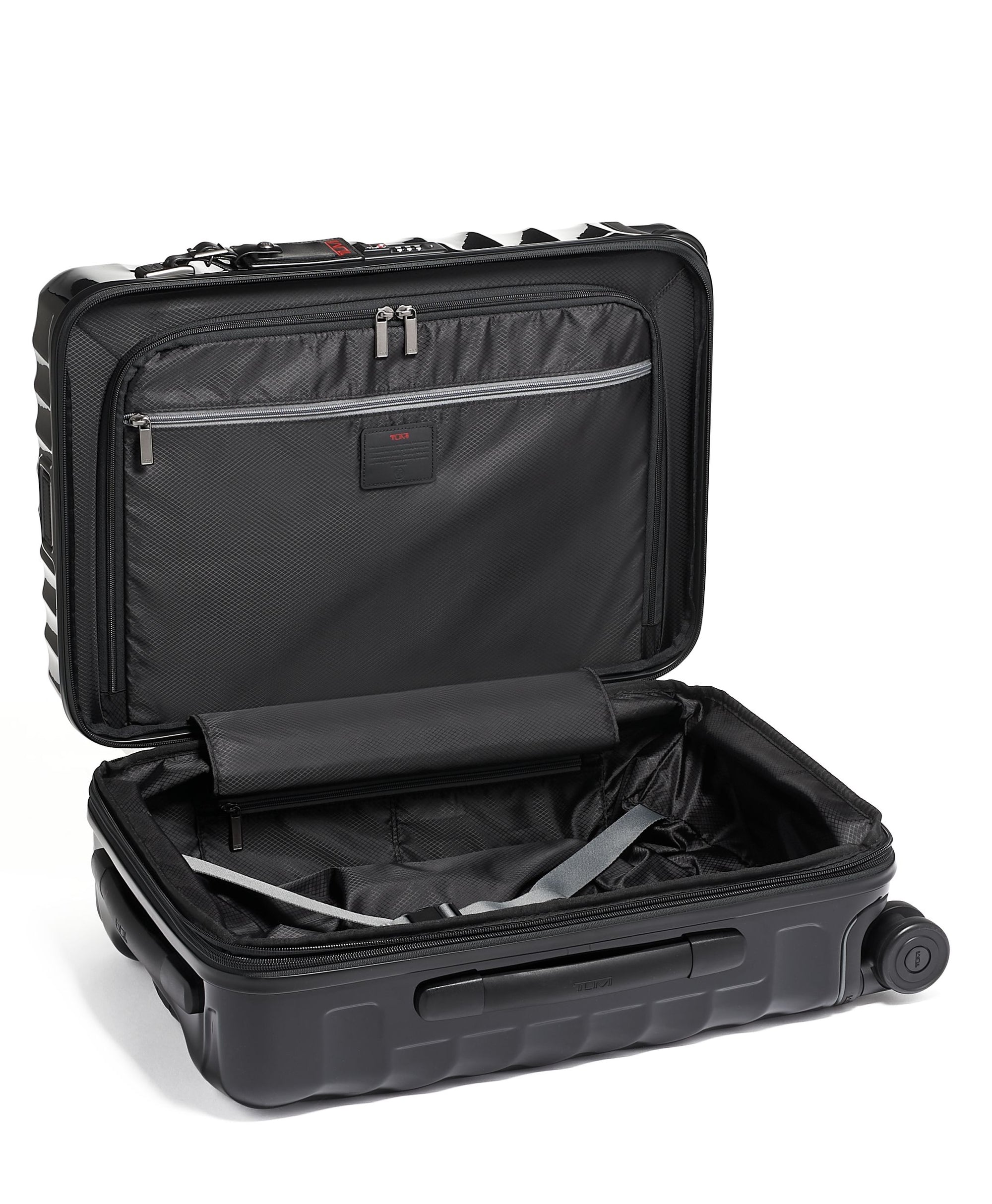 19 Degree - International 4 Wheeled Carry - On - Black