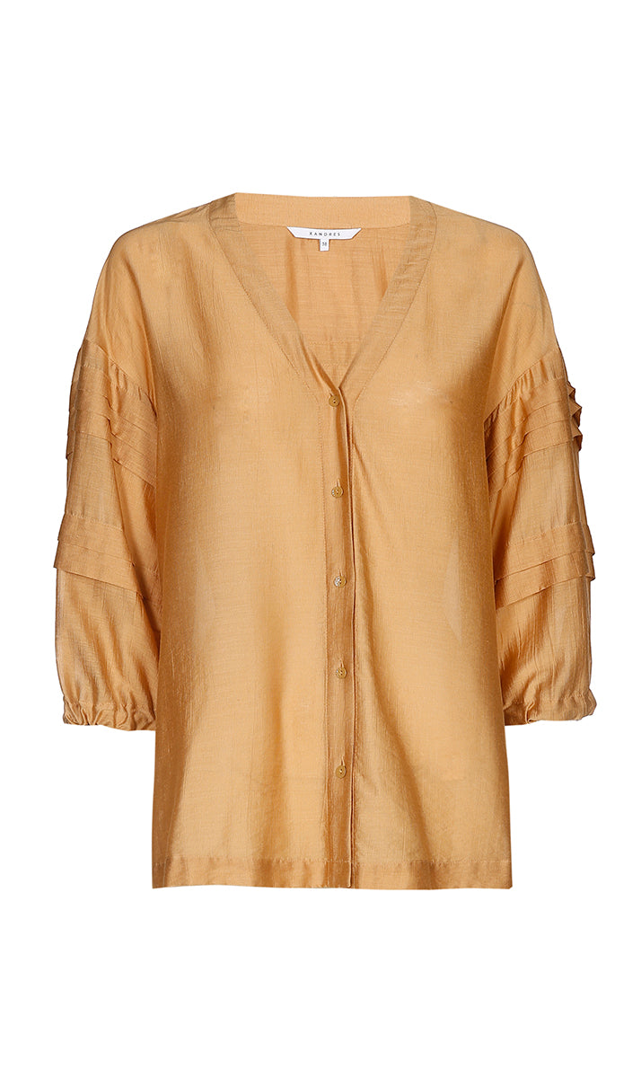 Hena - Blouse - Cinnamon - W