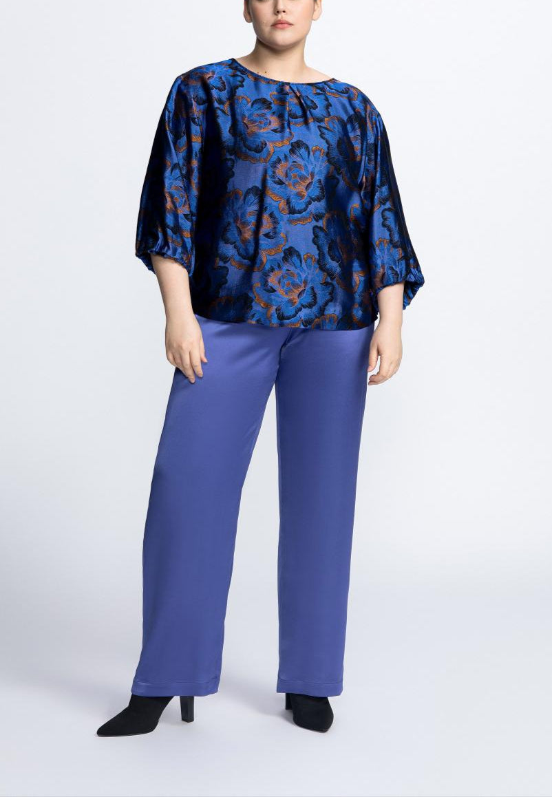 Phocas - Pantalon - Parker Blu - #14213-01-0690 - W