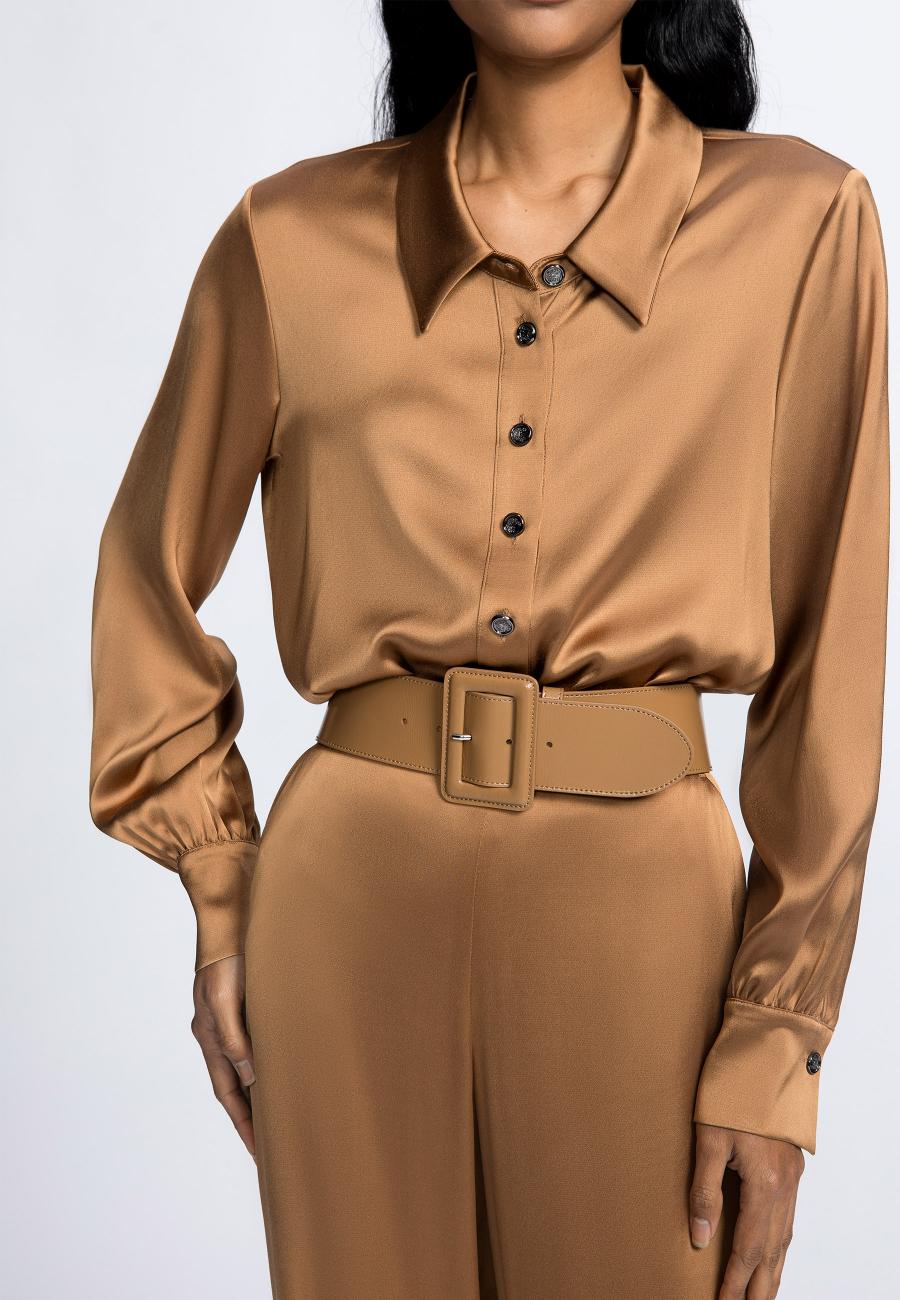 Phocas - Pantalon - Camel - #14213-01-3650 - W