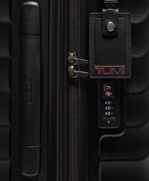 19 Degree - International Expandable 4 Wheeled Carry-On - Texture Black