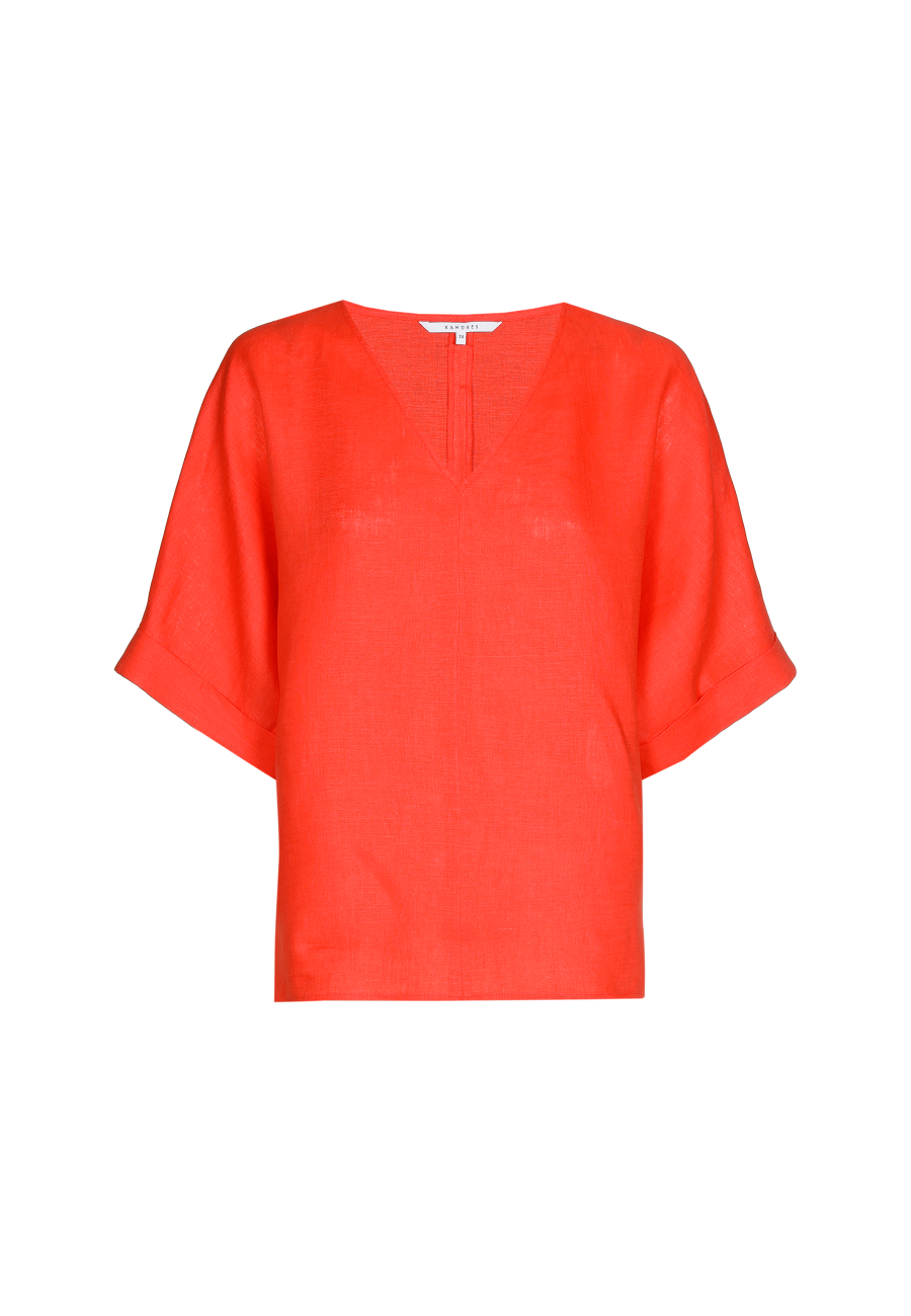 Blouse - Limana - Fiesta Red