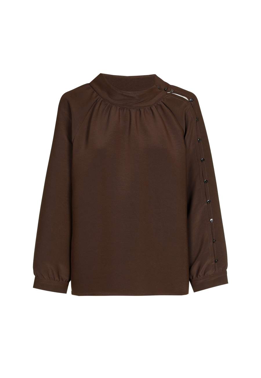 Blouse - Haura - Dark Choco