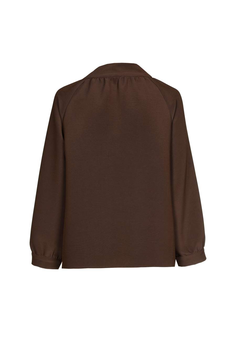 Blouse - Haura - Dark Choco