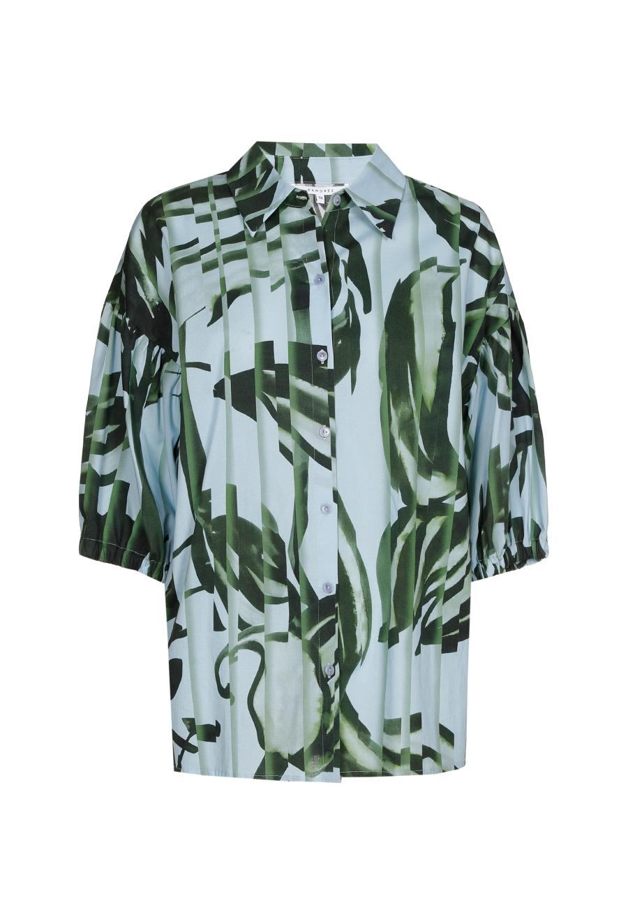Blouse - Hebad - Spring Sky