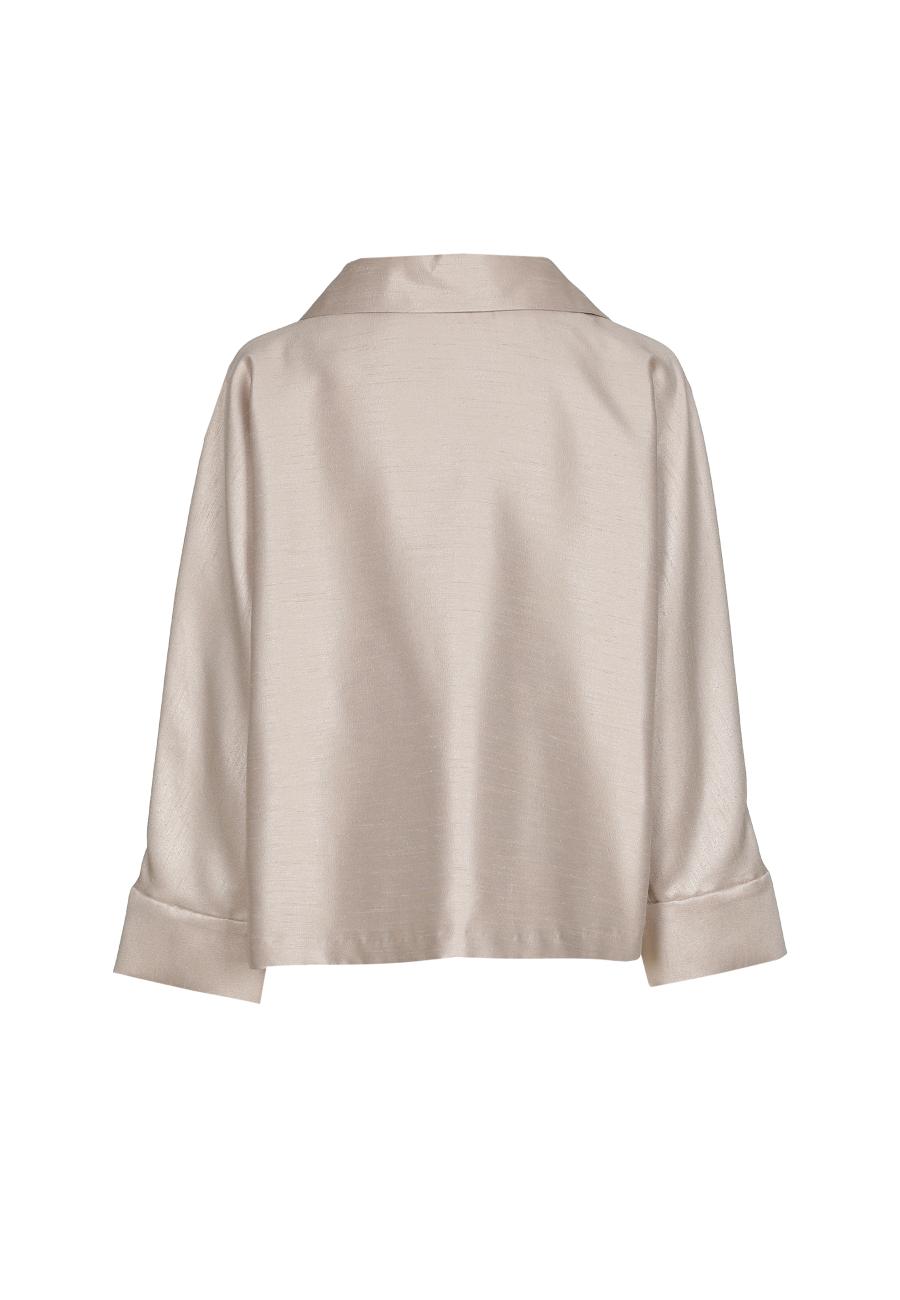 Blouse - Hubje - Oyster