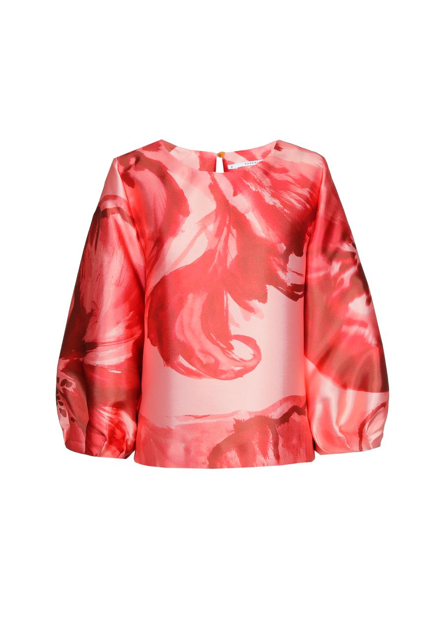 Blouse - Hanzie - Fluo Orang