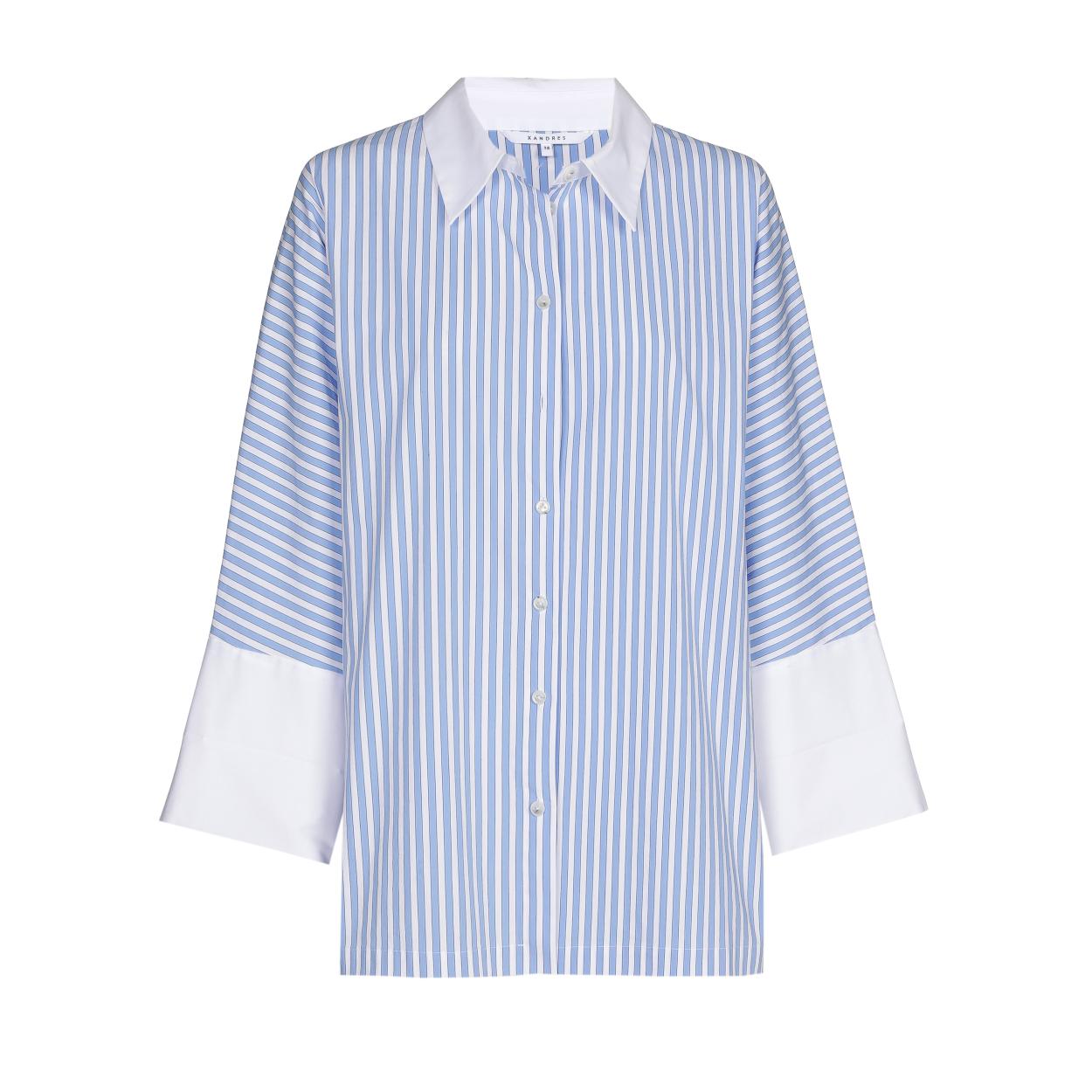 Blouse - Havino - Misty Sky