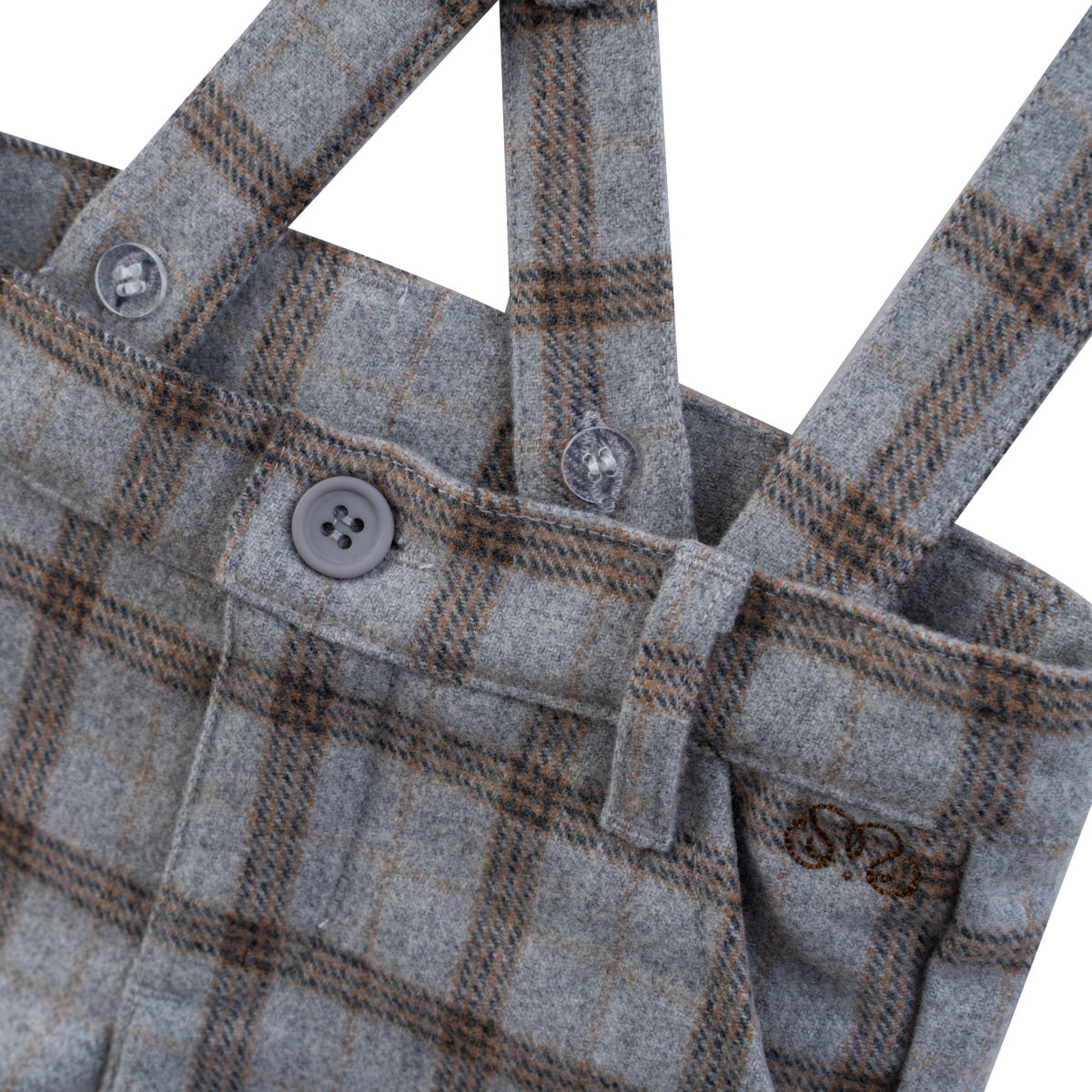 Short Bretel Square - Gris