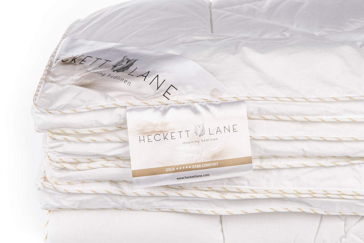 Heckettlane - Couette - Gold Enkel - White