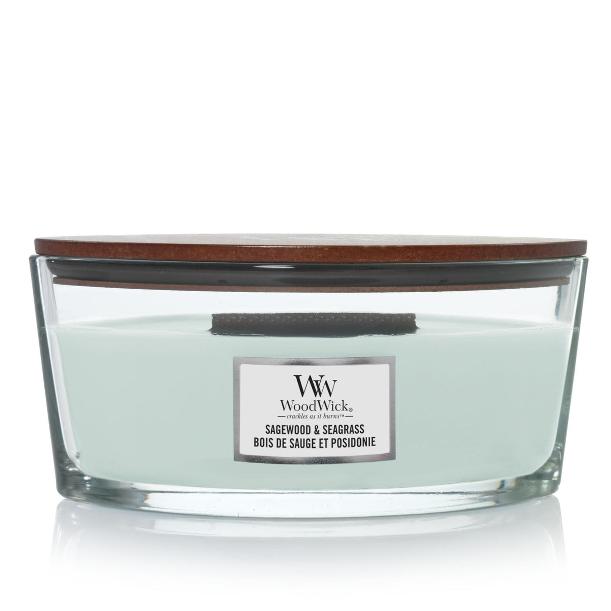 WW Sagewood &amp; Seagrass Ellipse Candle