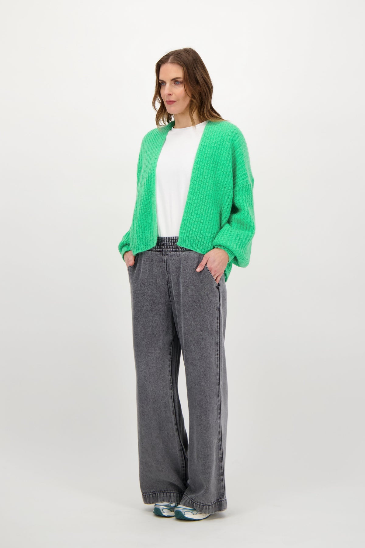 Cardigan - Febe - Mint Leaf