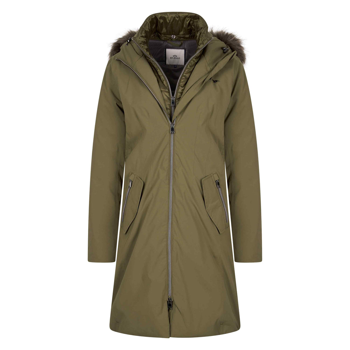 Hv Polo - Parka Hvpisa - Dark Oil Green