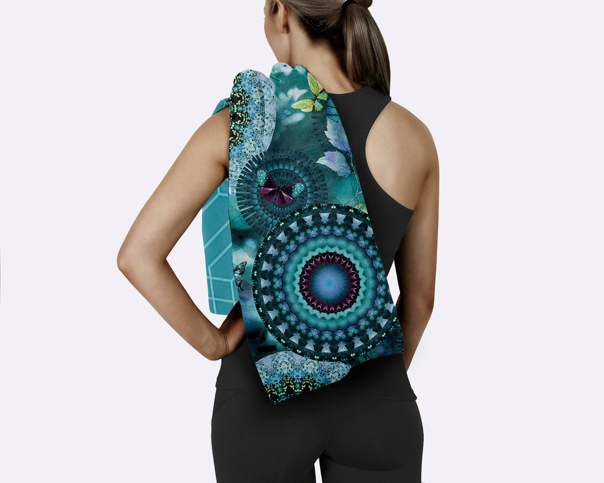 HIP - Serviette de sport - Luciano - Petrol