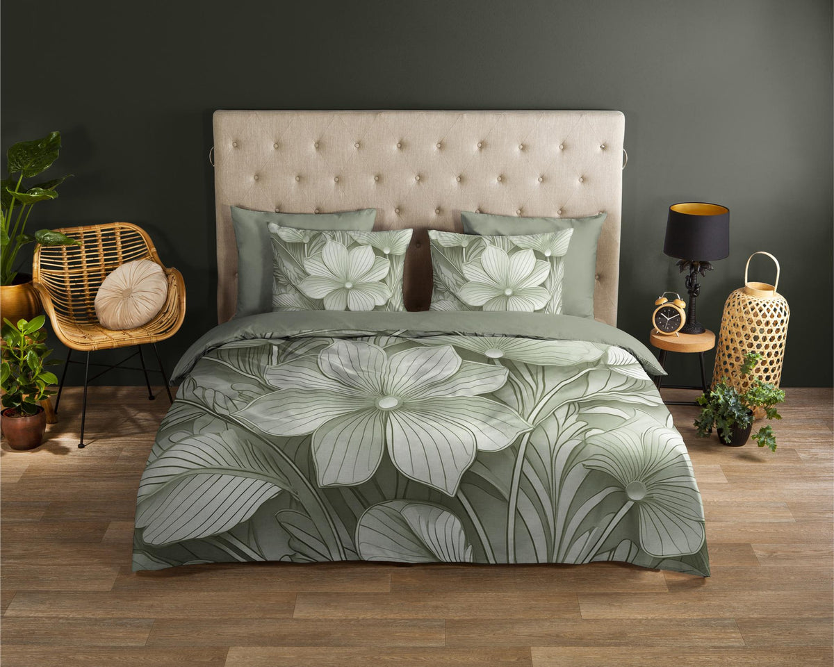 Good Morning - Housse De Couette - Artdeco - Green