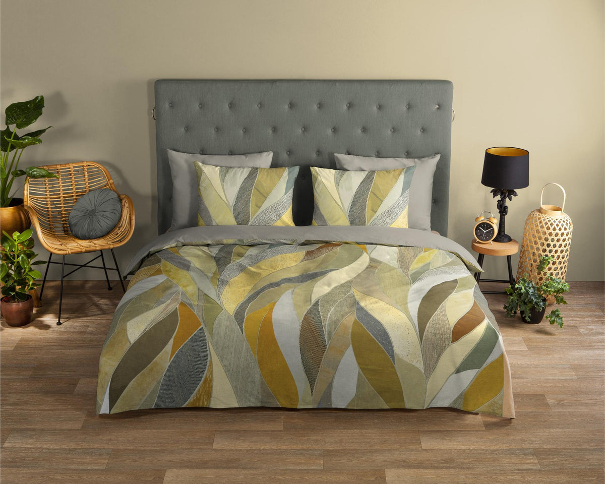 Good Morning - Housse De Couette - Yellowstone - Grey