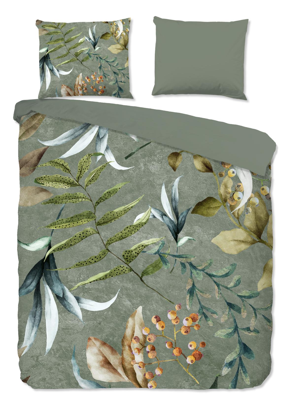 Good Morning - Housse De Couette - Janika - Olive Green