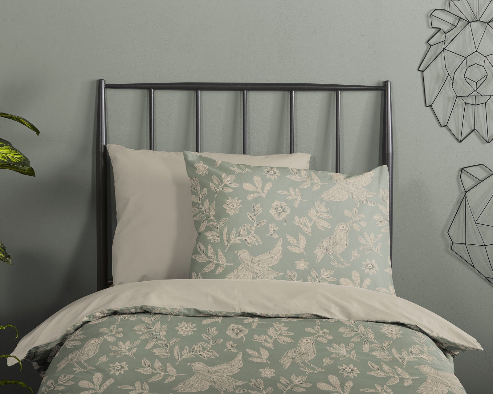Good Morning - Housse de couette - Odette - Green