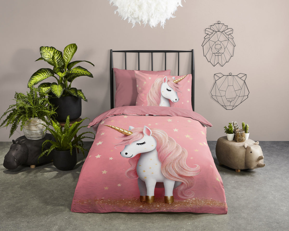 Pure - Housse de couette - Sparkles - Pink