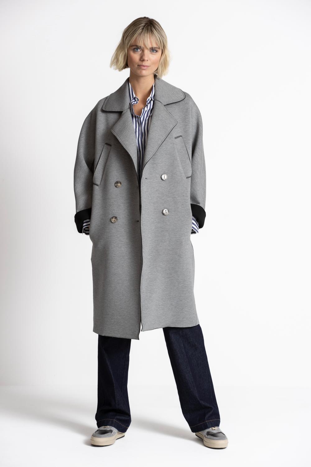 Manteau - Azia Tesuti 610 - Gris