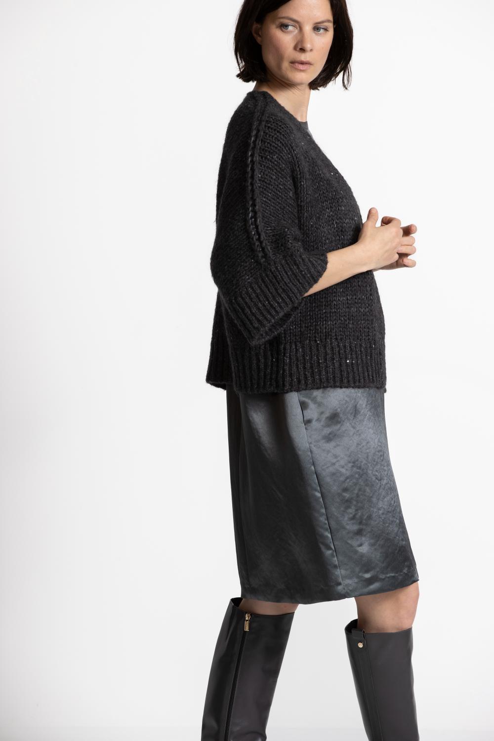 Cardigan - Felca Venu 822 - Asphalte