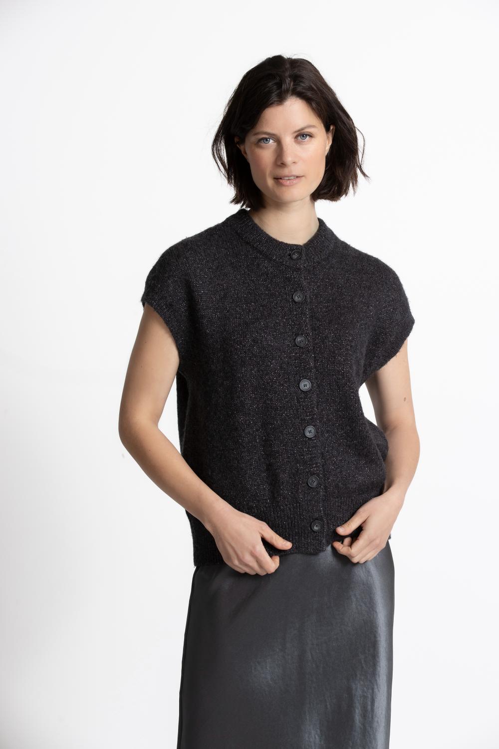 Cardigan - Figa Livia 826 - Noir