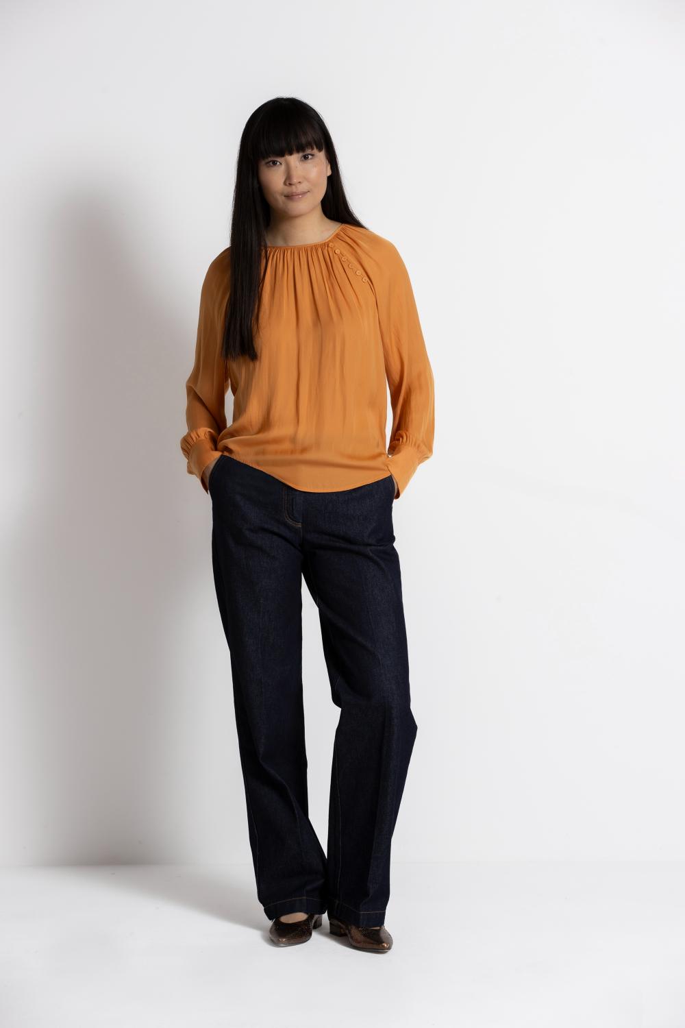 Blouse - Hezra Poly 720 - Citrouille