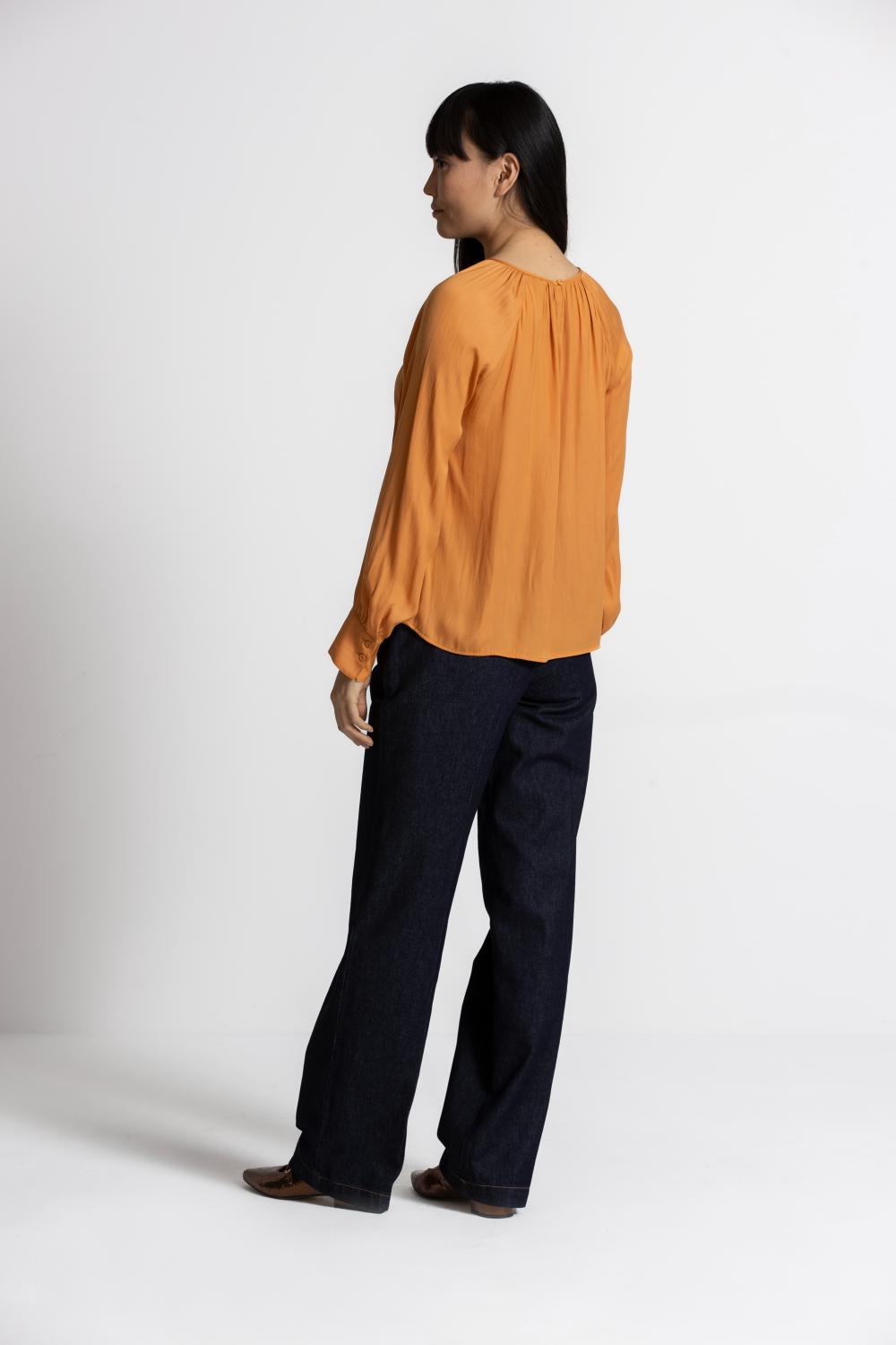Blouse - Hezra Poly 720 - Citrouille