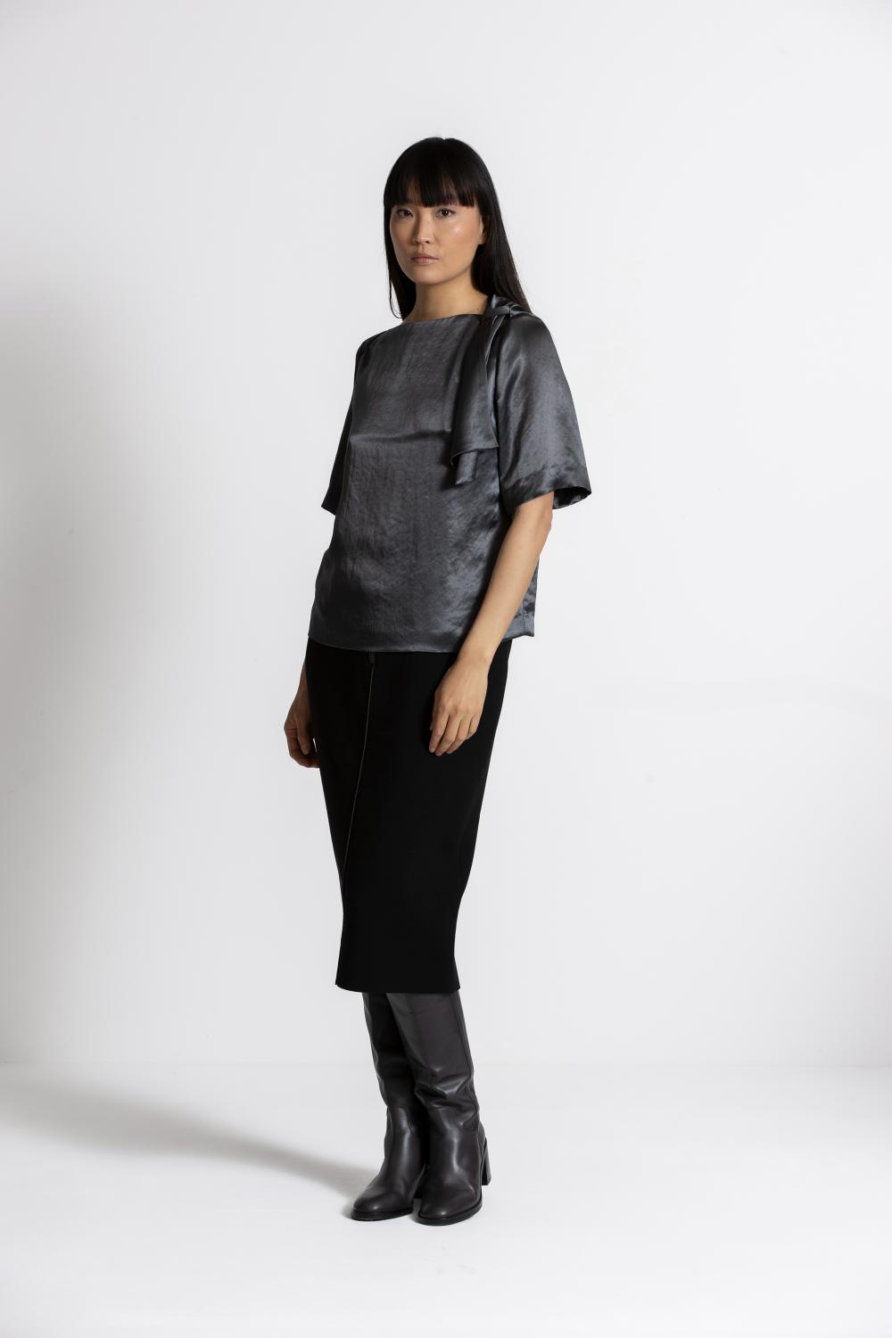 Jupe - Talia Tesuti 610 - Noir