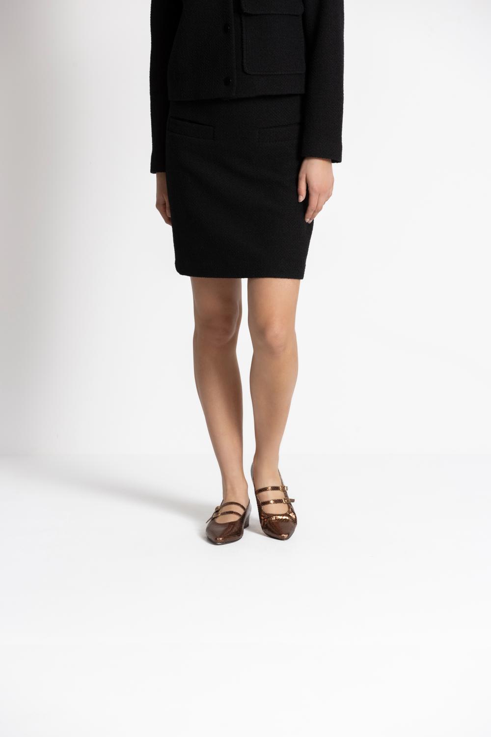 Jupe - Thor Slit 626 - Noir