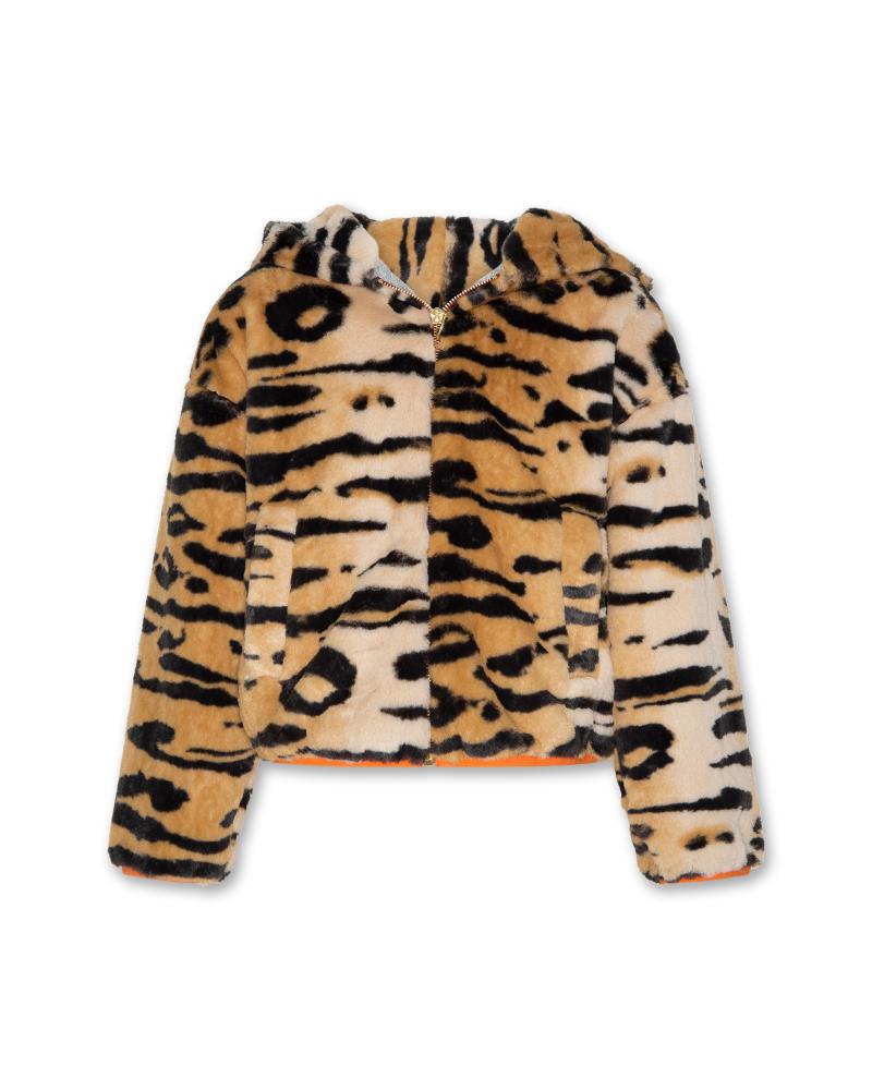 Viviane Hoody Zip Zimba - Sepia