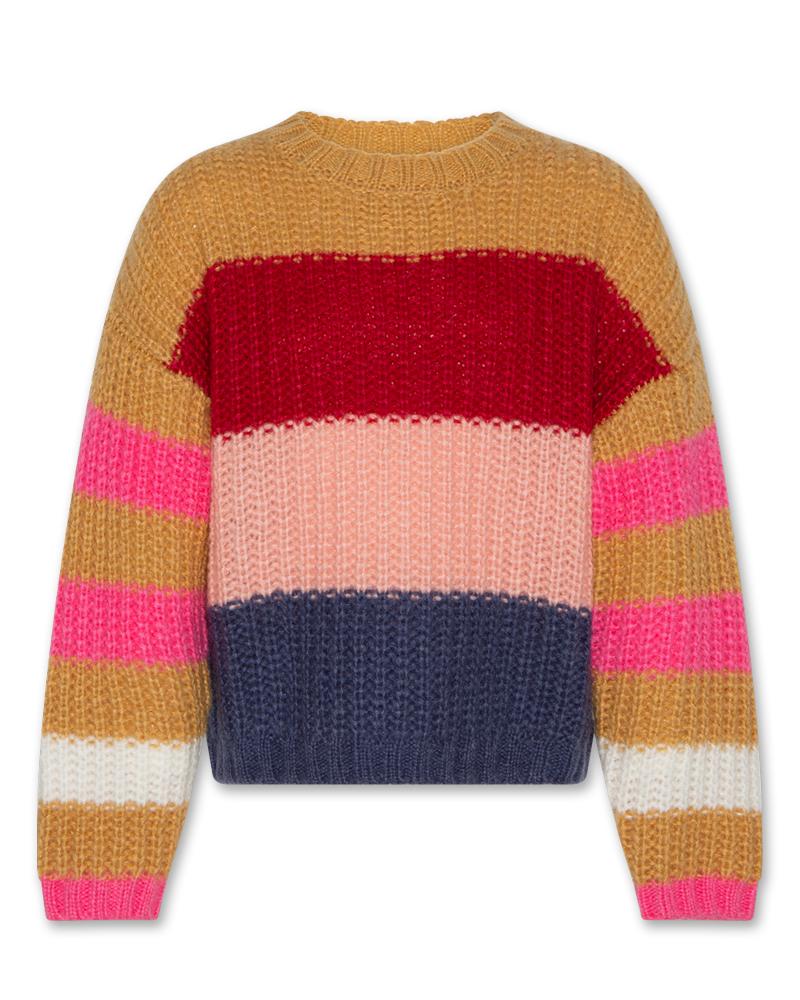 Claire C-Neck - Multicolour