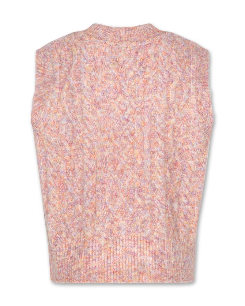 Di Sleeveless C-Neck - Dusty Pink