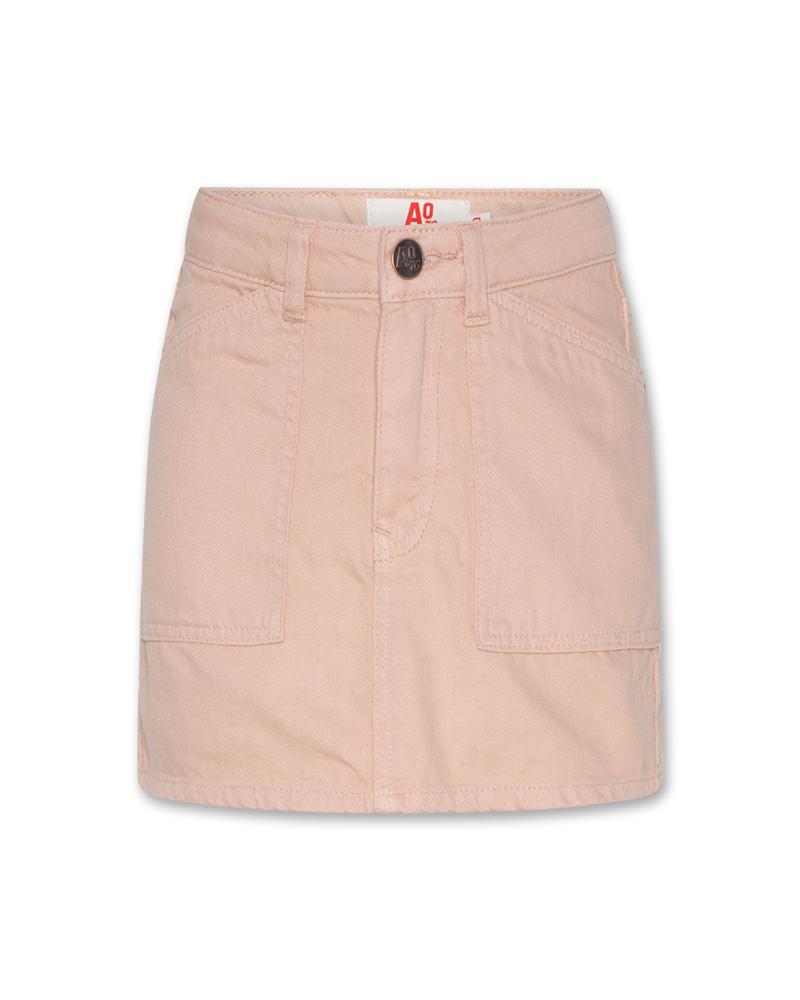 Gianna Color Skirt - Washed Pink