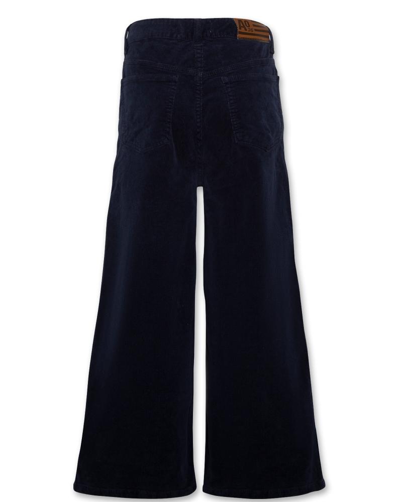 Zina Cord Pants - Navy