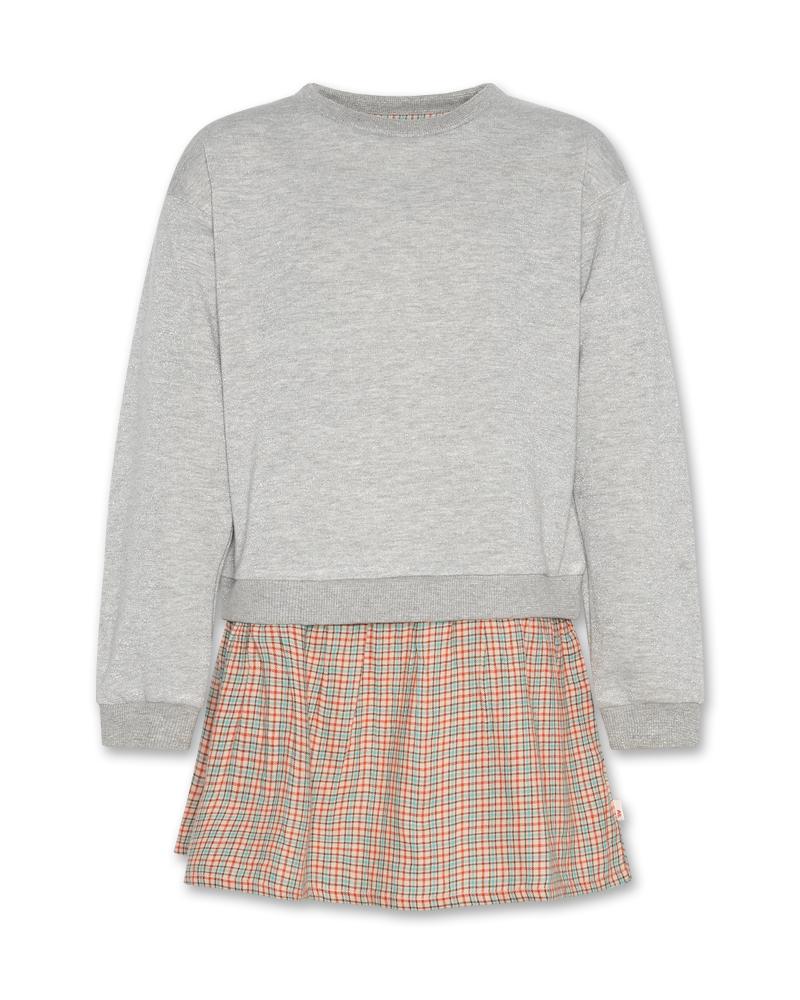 Rupa Red Check Dress - Red