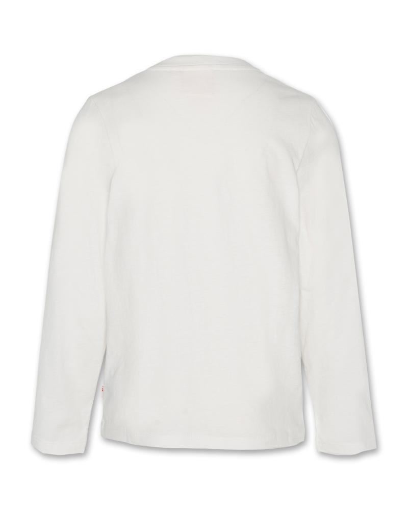 Mat L/S T-Shirt Landscape - Offwhite